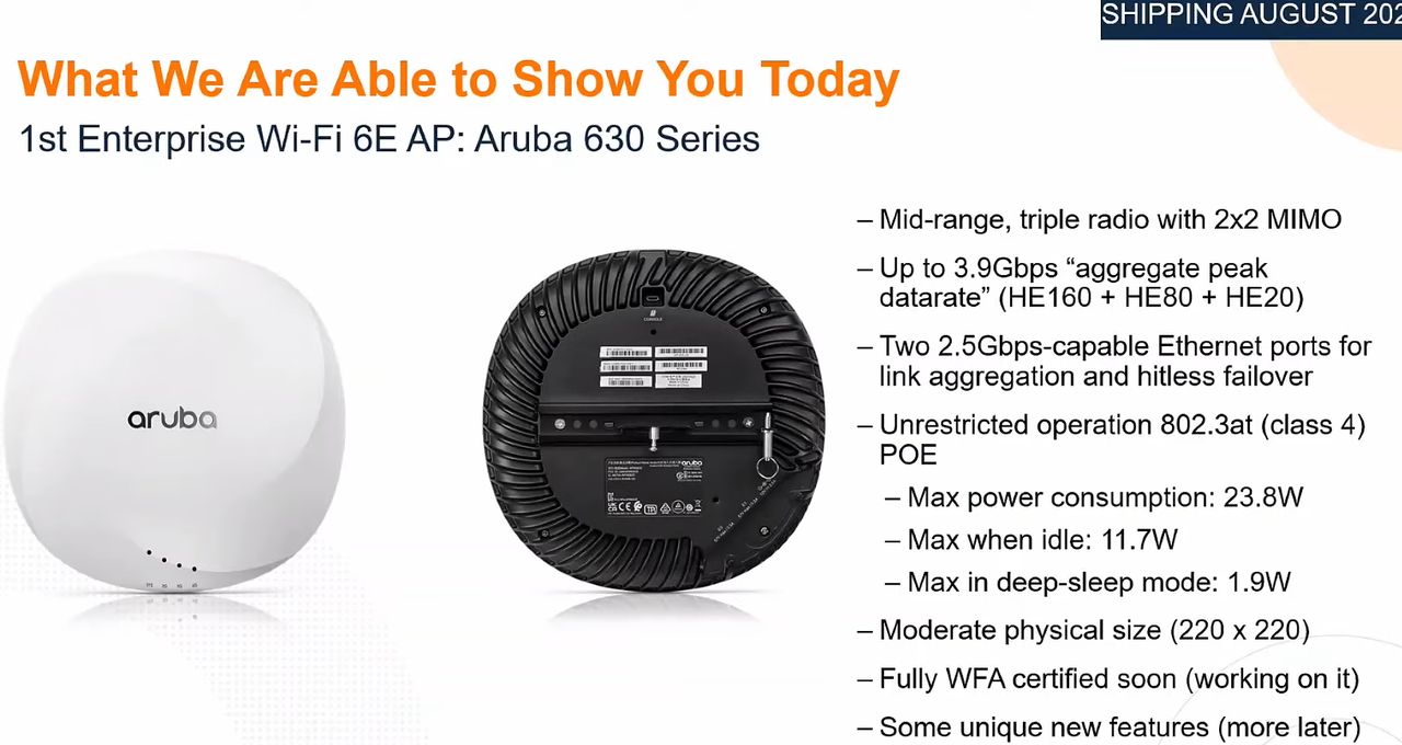 企業級Wi-Fi 6E無線網路來了！Aruba率先推出產品| iThome